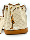 Luxury Off-Price Fashion by Zapplaz | MCM Lauretos Drawstring Umhängetasche