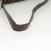 FENDI Zucca Canvas Mamma Baguette Shoulder Bag Brown Black