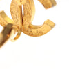 CHANEL COCO Mark Earring metal Gold CC