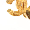 CHANEL COCO Mark Earring metal Gold CC