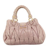 Miu Miu Matelasse Leder Handtasche