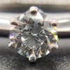 Tiffany & Co Diamantring Hochzeit Verlobung, 0,18ct, Größe 49