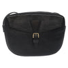 LOUIS VUITTON Epi Jeune Fille MM Shoulder Bag Black