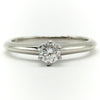 Tiffany & Co Diamantring (0,19 ct) Hochzeit Verlobung Größe 48,5