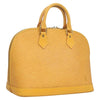 LOUIS VUITTON Epi Alma Hand Bag Yellow