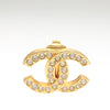 CHANEL COCO Mark Earring metal Gold CC