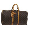 LOUIS VUITTON Monogram Keepall 50 Boston Bag 50/25/22