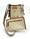 Luxury Off-Price Fashion by Zapplaz | MCM Lauretos Drawstring Umhängetasche