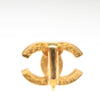 CHANEL COCO Mark Earring metal Gold CC
