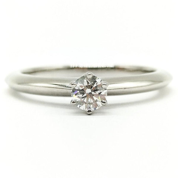 Tiffany & Co Diamantring Hochzeit Verlobung, 0,18ct, Größe 49