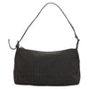 FENDI Zucchino Canvas Hand Bag Black