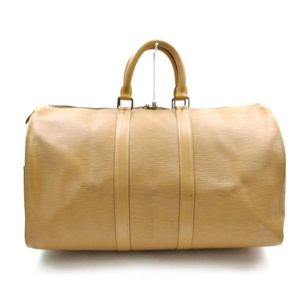 Louis Vuitton Keepall 45 Epi Leder Beige Boston Weekender Tasche
