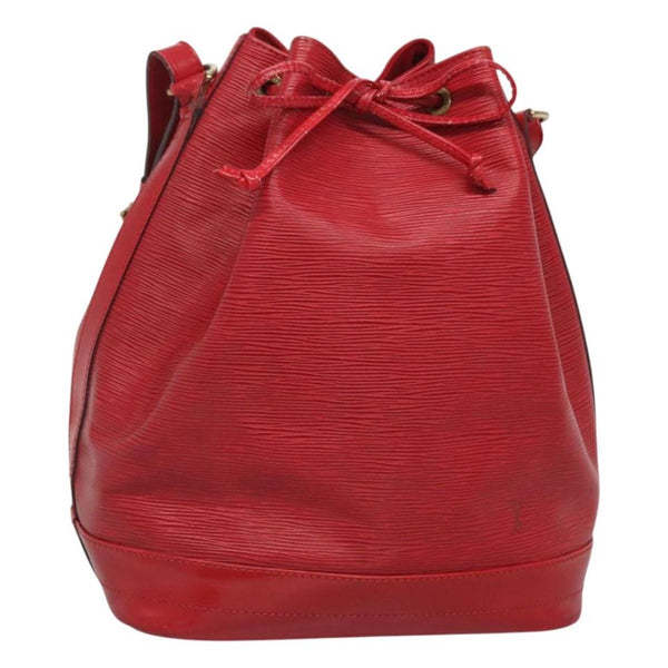 LOUIS VUITTON Epi Noe Shoulder Bag Red