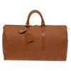 LOUIS VUITTON Epi Keepall 50 Boston Bag Brown 50/29/23