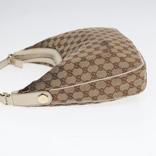 Lade das Bild in den Galerie-Viewer, GUCCI GG Canvas Shoulder Bag Beige White gold
