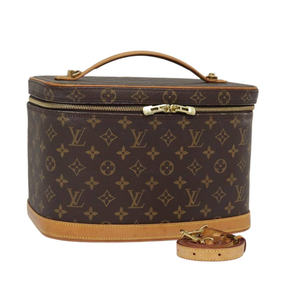 LOUIS VUITTON Monogram Nice Hand Bag M47280 LV Auth