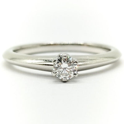 Tiffany & Co Verlobungsring Diamant Platin, Größe 50