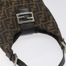 Lade das Bild in den Galerie-Viewer, FENDI Zucca Canvas Mamma Baguette Shoulder Bag Black Brown
