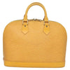 LOUIS VUITTON Epi Alma Hand Bag Yellow