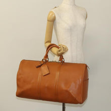 Lade das Bild in den Galerie-Viewer, LOUIS VUITTON Epi Keepall 50 Boston Bag Brown 50/29/23
