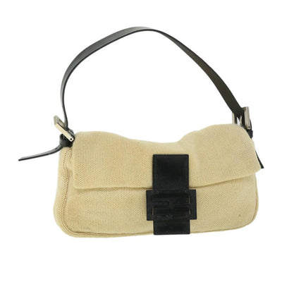 Fendi Mamma Baguette Baumwolle Tasche