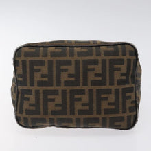 Lade das Bild in den Galerie-Viewer, FENDI Zucca Canvas Mamma Baguette Shoulder Bag Black Brown
