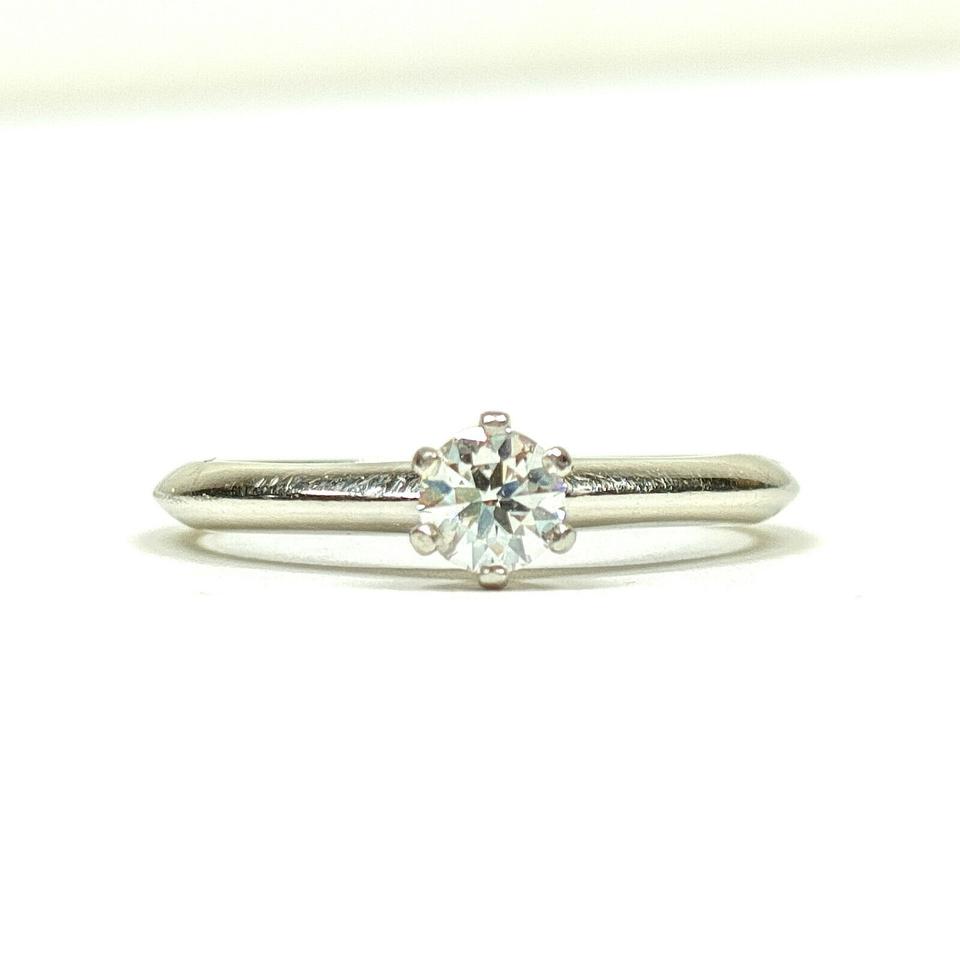 Tiffany & Co Diamantring Hochzeit Verlobung 0,22ct, Größe 49