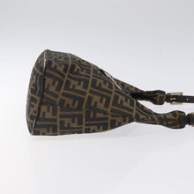 Lade das Bild in den Galerie-Viewer, FENDI Zucca Canvas Mamma Baguette Shoulder Bag Black Brown

