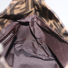 Lade das Bild in den Galerie-Viewer, FENDI Zucca Canvas Mamma Baguette Shoulder Bag Black Brown
