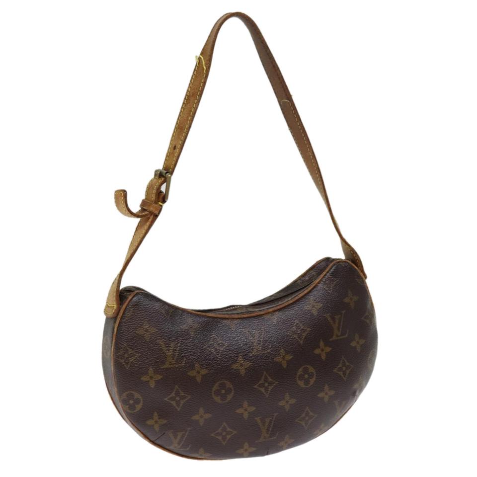 LOUIS VUITTON Monogram Pochette Croissant Shoulder Bag