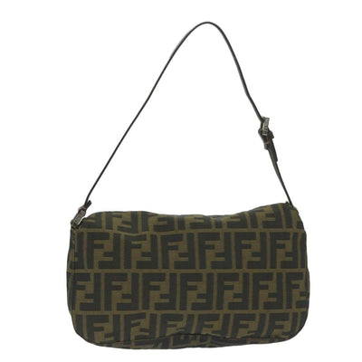 Fendi Handtasche Schultertasche Zucca Mamma Baguette