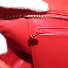 Lade das Bild in den Galerie-Viewer, CHANEL Tote Bag Lamb Skin Orange Gold CC
