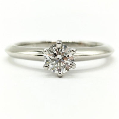 Tiffany & Co Diamantring Hochzeit Verlobung 0,31ct, Größe 47