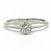 Tiffany & Co Diamant Ring Hochzeit Verlobung 0,21ct, Größe 48