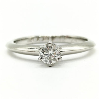 Tiffany & Co Diamant Ring Hochzeit Verlobung 0,21ct, Größe 48
