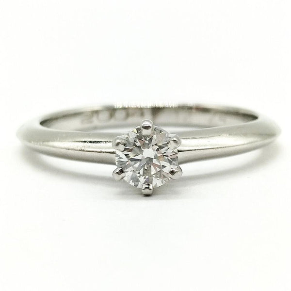 Tiffany & Co Diamant Ring Hochzeit Verlobung 0,21ct, Größe 48