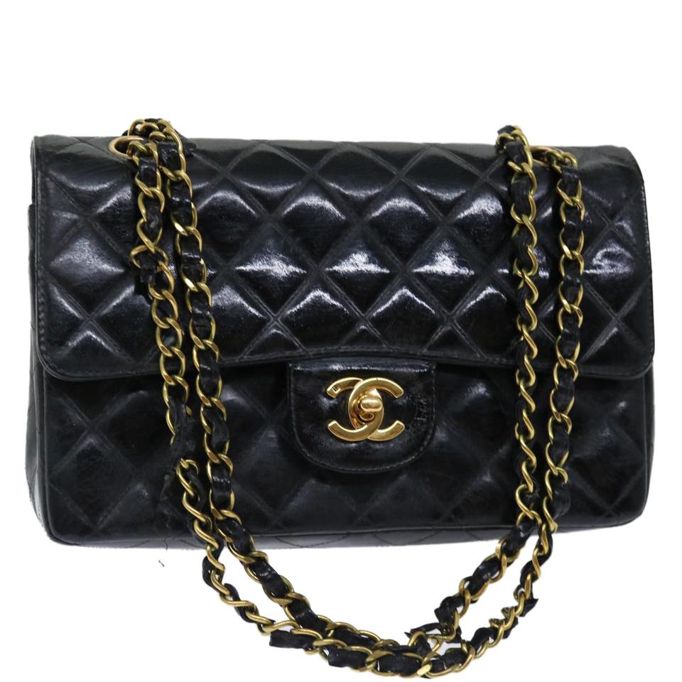 Chanel Timeless Classic Flap Lackleder Tasche