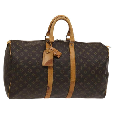 LOUIS VUITTON Monogram Keepall 50 Boston Bag 50/25/22