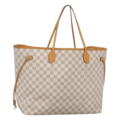 LOUIS VUITTON Damier Azur Neverfull GM Tote Bag