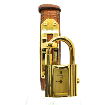 Hermès Kelly Uhr - Ring Leder Schmuck