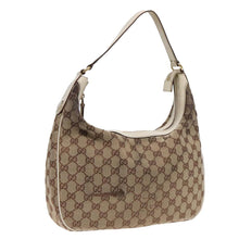 Lade das Bild in den Galerie-Viewer, GUCCI GG Canvas Shoulder Bag Beige White gold
