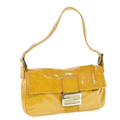 Fendi Baguette Lackleder Handtasche Mamma
