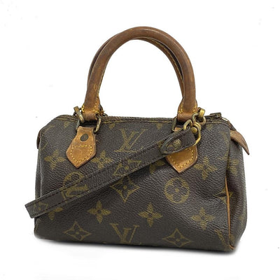 Louis Vuitton Nano Speedy Tasche + Riemen