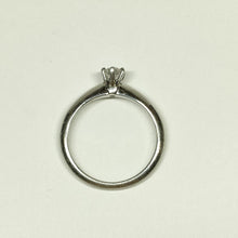 Lade das Bild in den Galerie-Viewer, Tiffany &amp; Co Diamantring Hochzeit Verlobung 0,22ct, Größe 49
