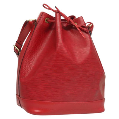 LOUIS VUITTON Epi Noe Shoulder Bag Red