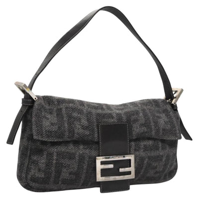 FENDI Zucca Canvas Mamma Baguette Handtasche