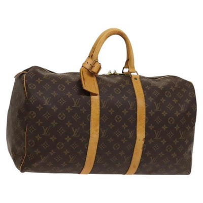 LOUIS VUITTON Monogram Keepall 50 Boston Bag 50/25/22