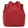 LOUIS VUITTON Epi Noe Shoulder Bag Red