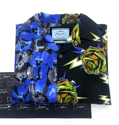 Luxury Off-Price Fashion by Zapplaz | Prada Double Match Bowlinghemd